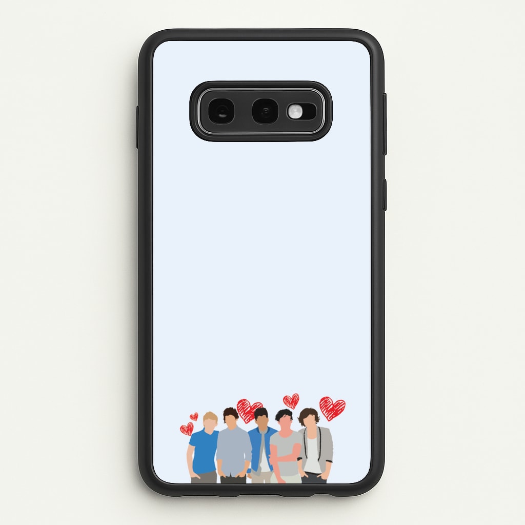 Love Band - One Direction Phone Case for Galaxy S10e