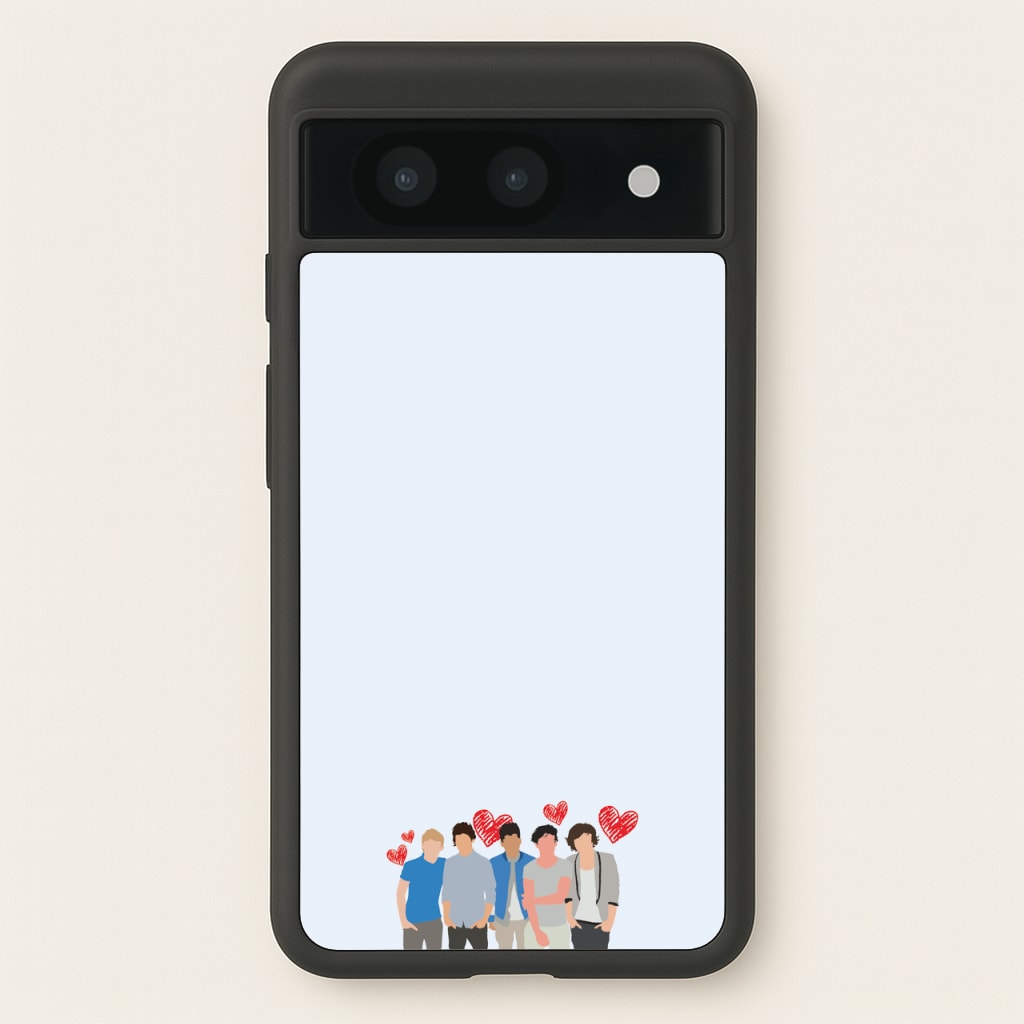 Love Band - One Direction Phone Case for Google Pixel 8a