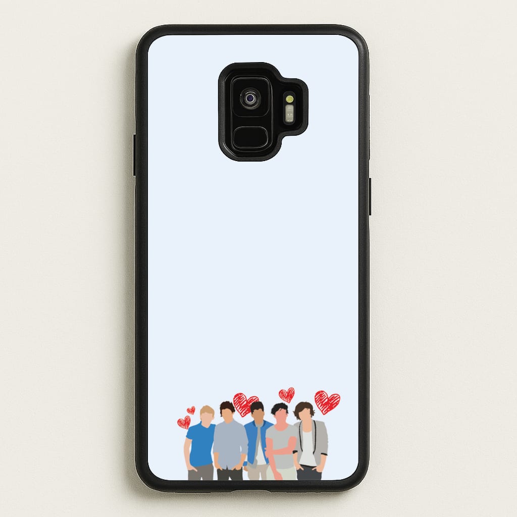 Love Band - One Direction Phone Case for Galaxy S9