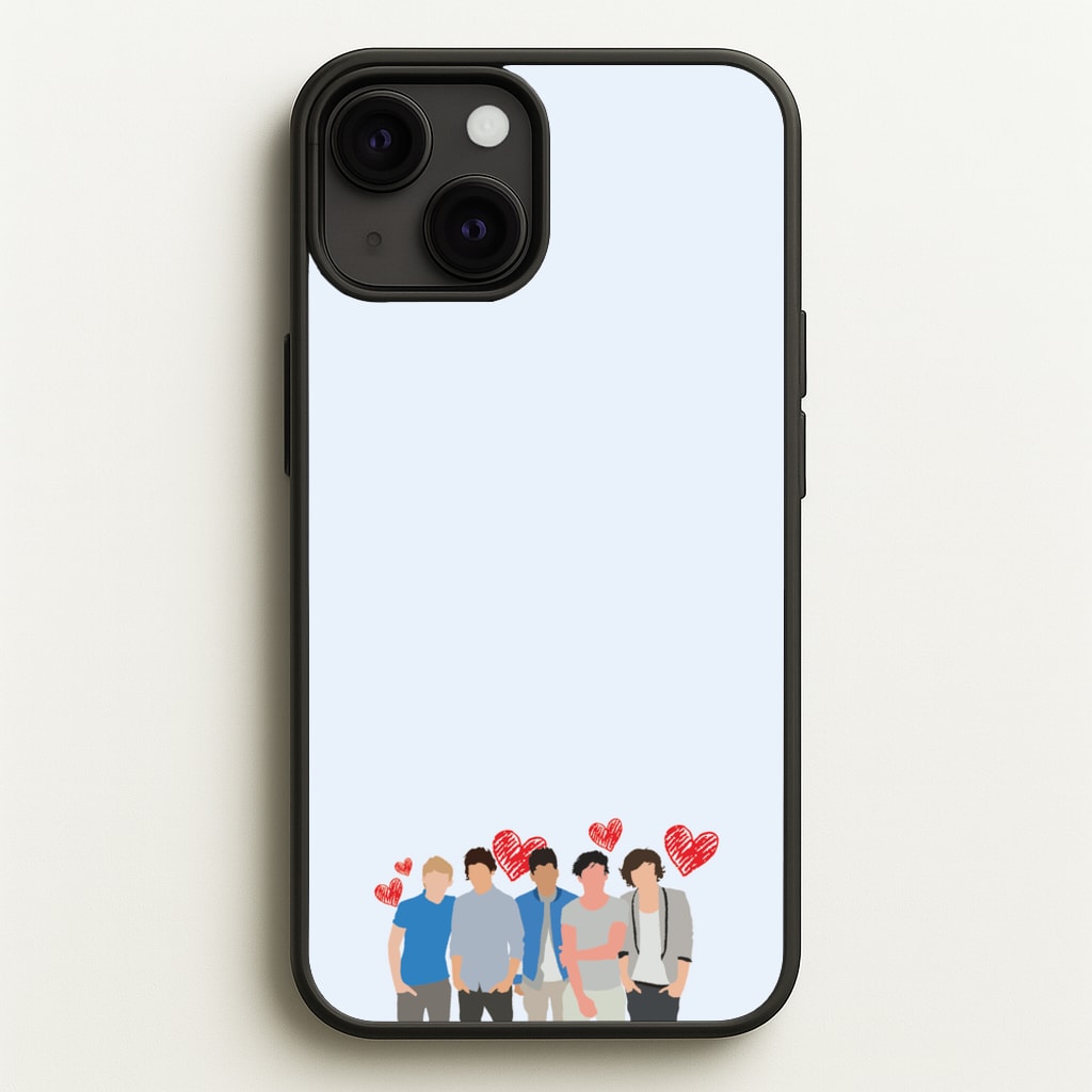 Love Band - One Direction Phone Case for iPhone 13 Mini