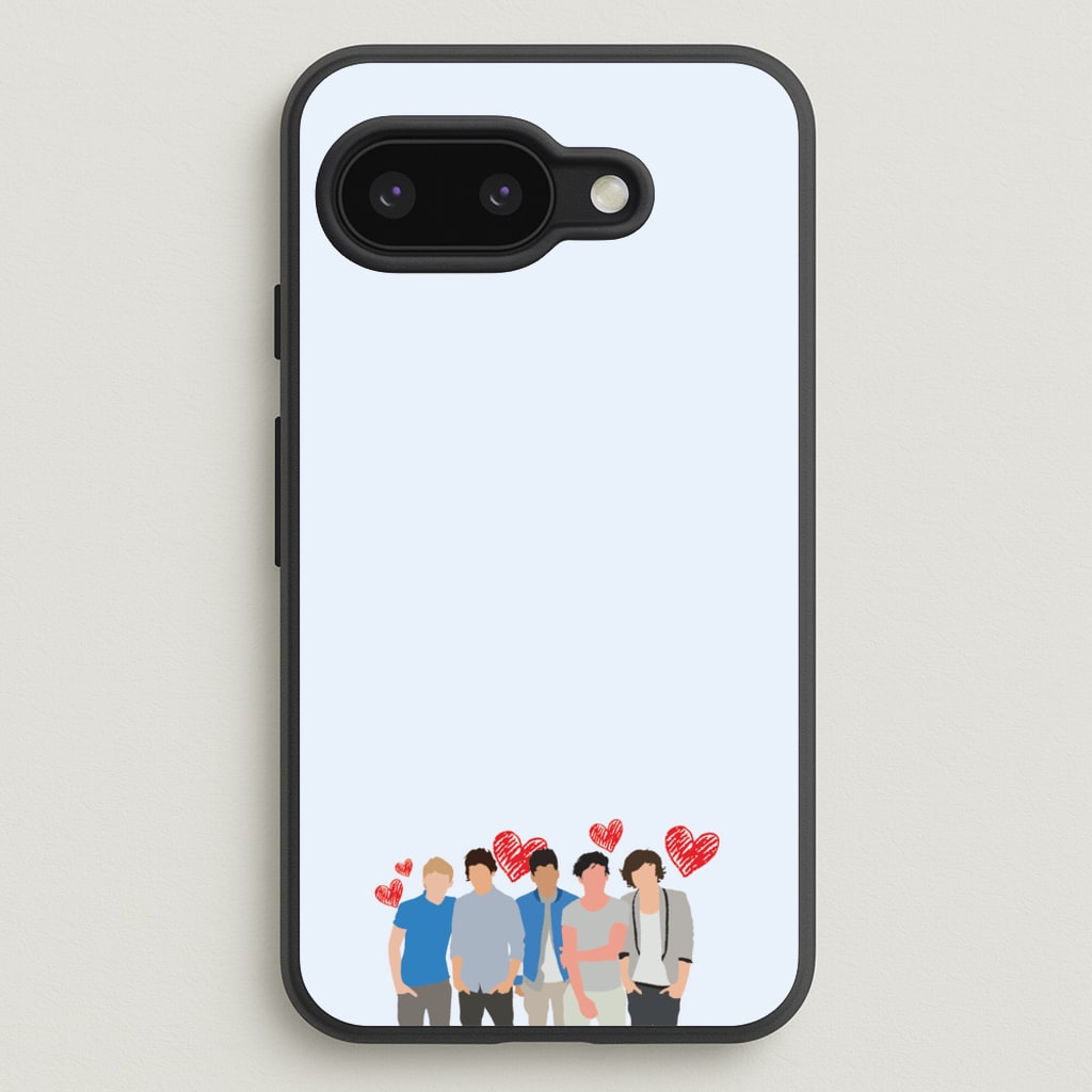 Love Band - One Direction Phone Case for Google Pixel 9a