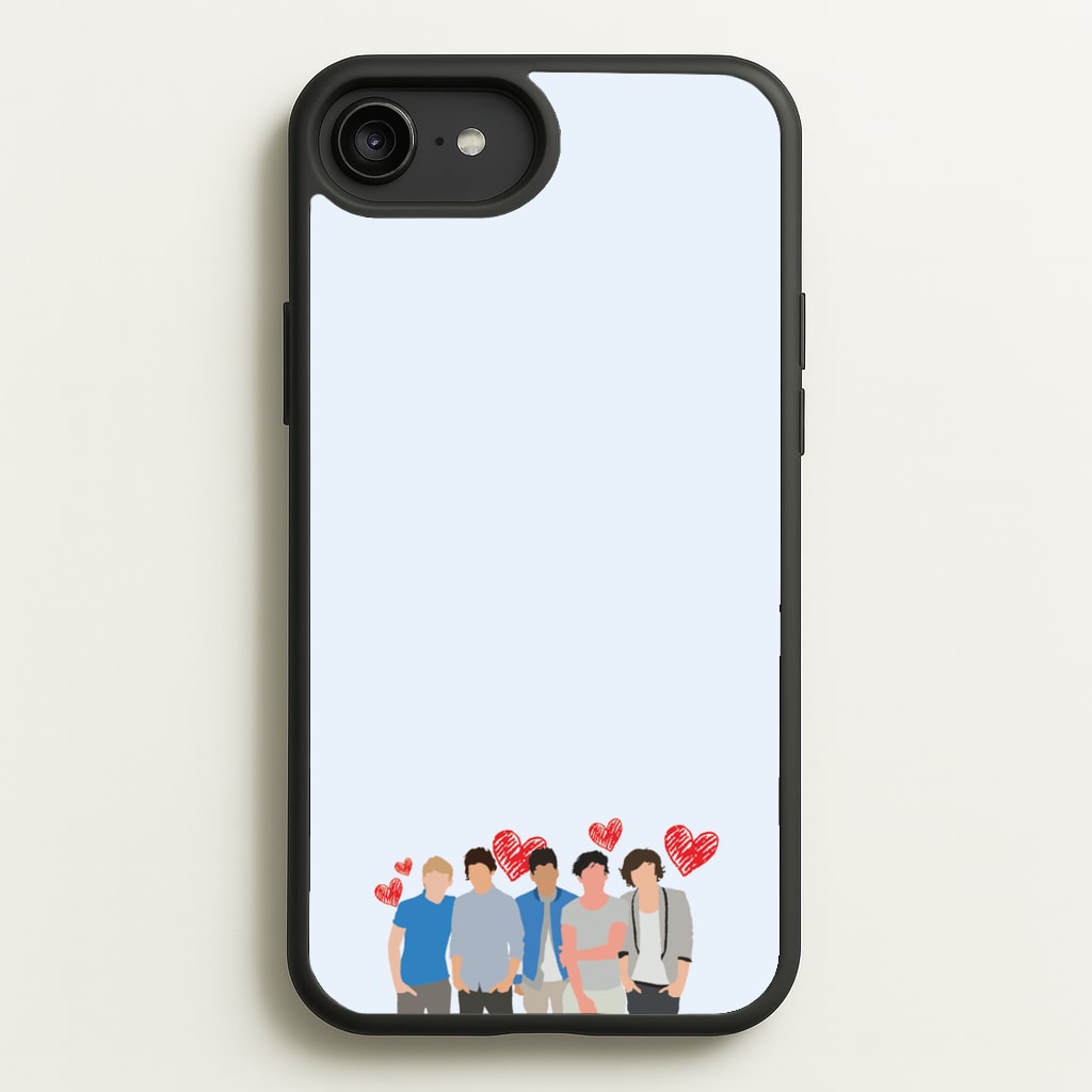Love Band - One Direction Phone Case for iPhone 6 Plus / 7 Plus / 8 Plus