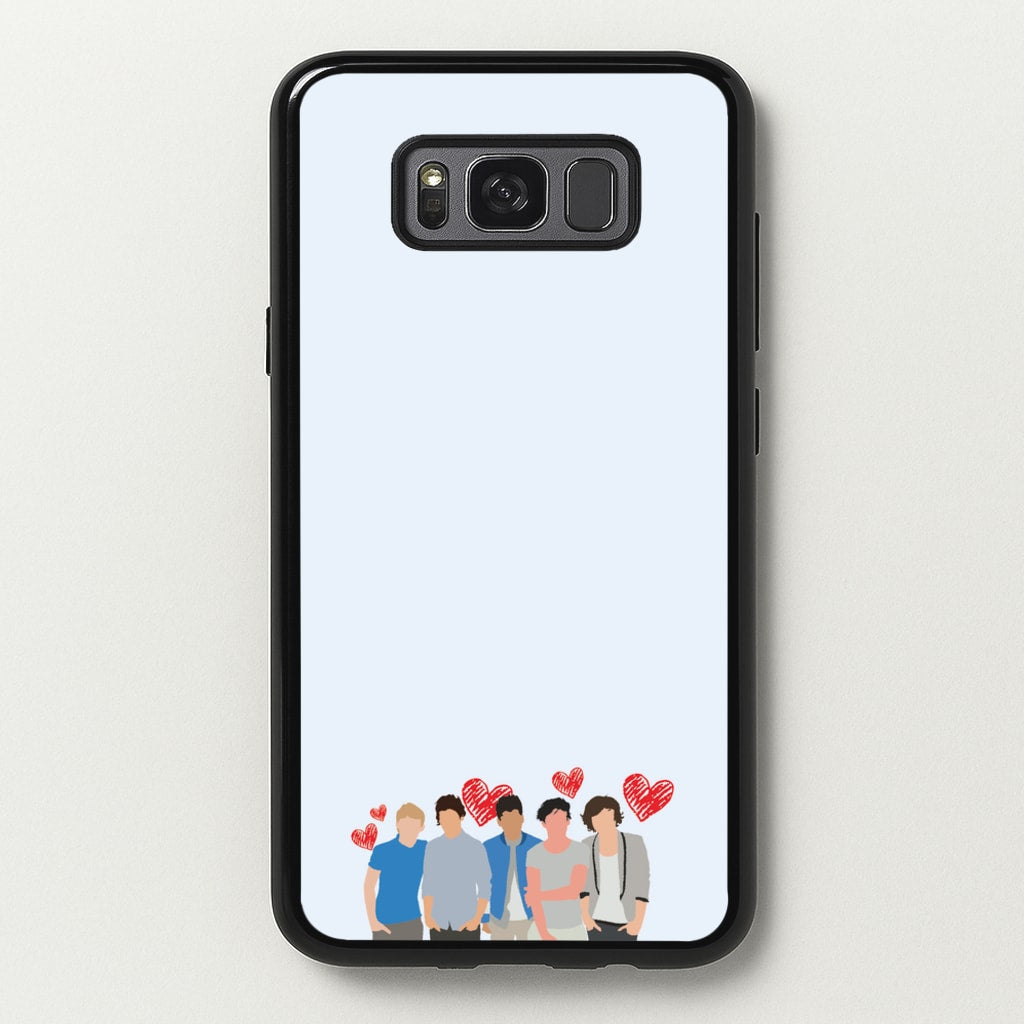 Love Band - One Direction Phone Case for Galaxy S8