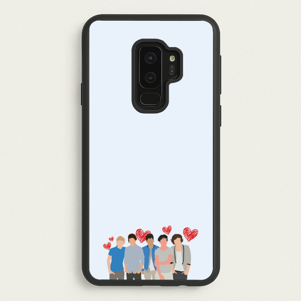Love Band - One Direction Phone Case for Galaxy S9 Plus