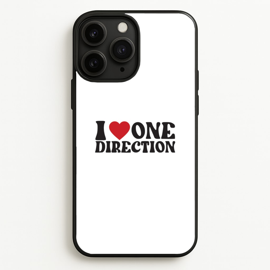 I Love Direction - One Direction Phone Case for iPhone 11 Pro