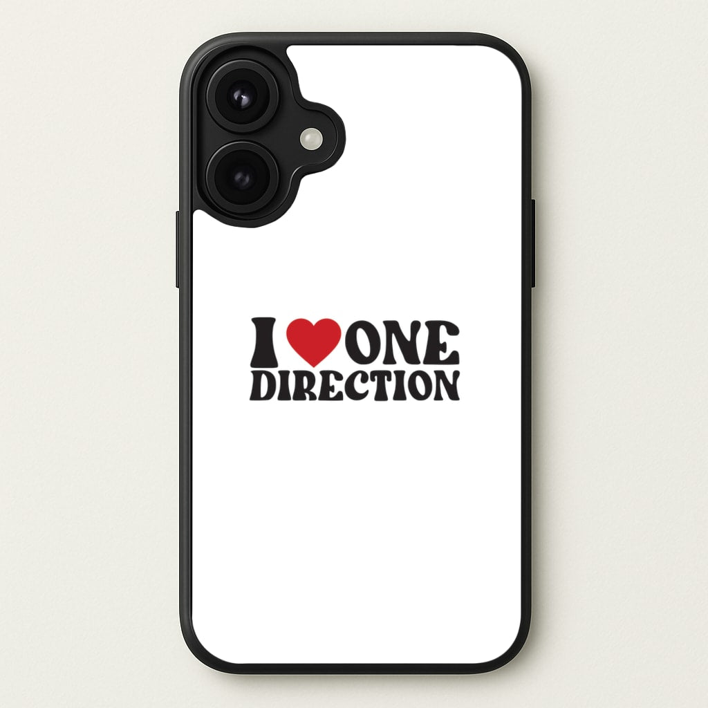 I Love Direction Phone Case for iPhone 17