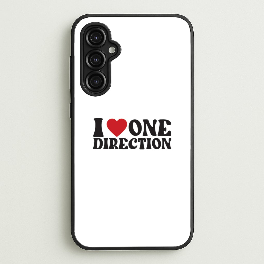 I Love Direction - One Direction Phone Case for Galaxy A14