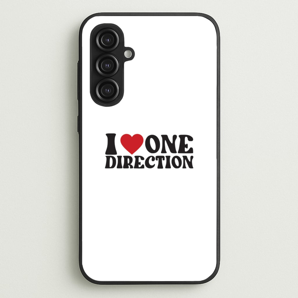 I Love Direction - One Direction Phone Case for Galaxy S23FE