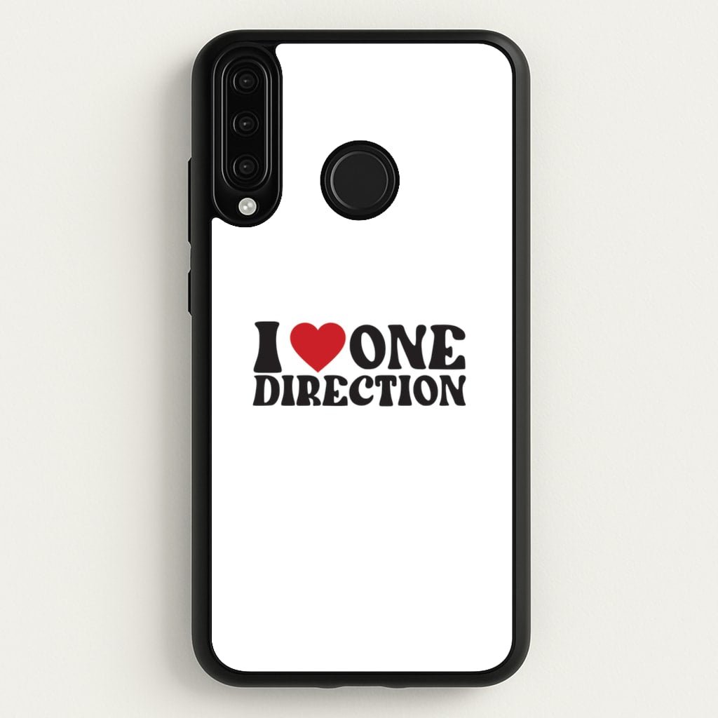 I Love Direction - One Direction Phone Case for Huawei P30 Lite