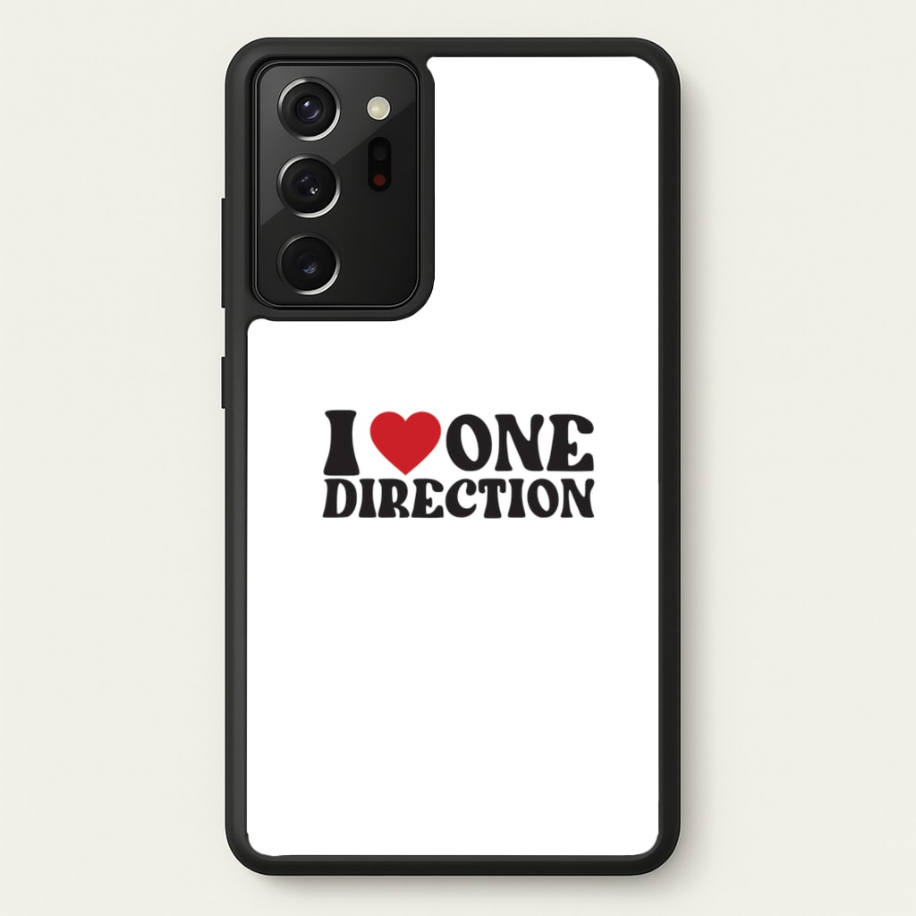 I Love Direction - One Direction Phone Case for Galaxy Note 20 Ultra