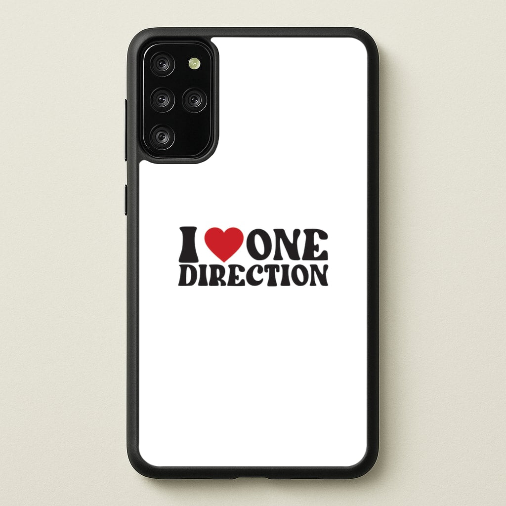 I Love Direction - One Direction Phone Case for Galaxy S20 Plus