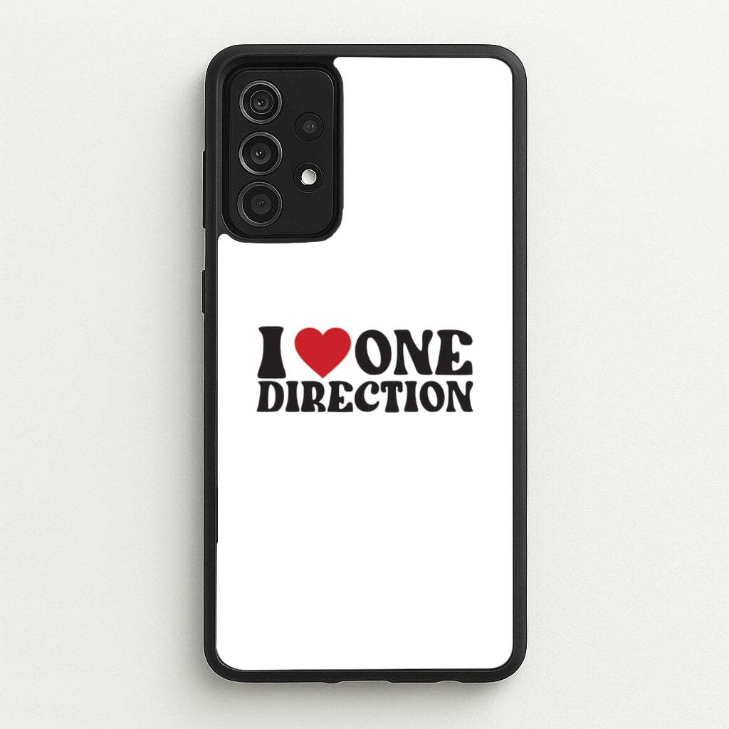 I Love Direction - One Direction Phone Case for Galaxy A52 / A52s