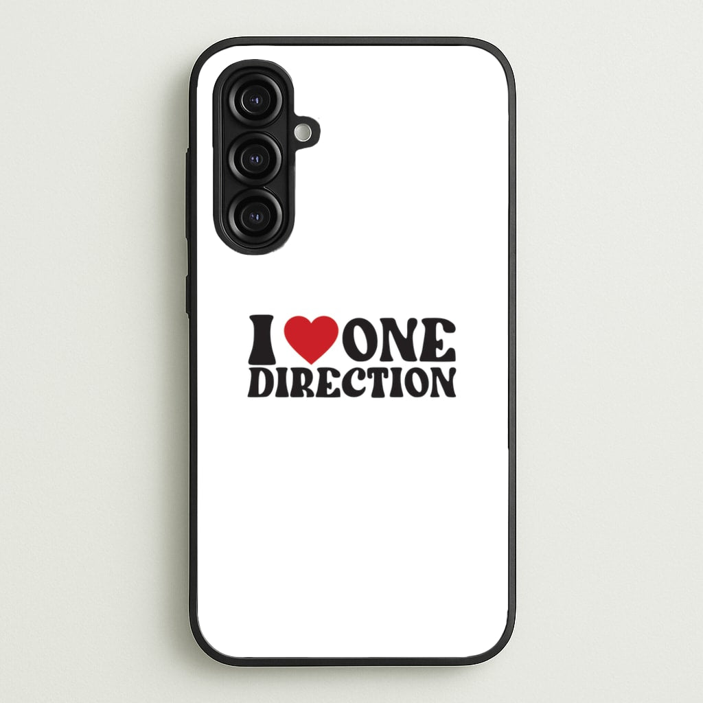 I Love Direction - One Direction Phone Case for Galaxy A16