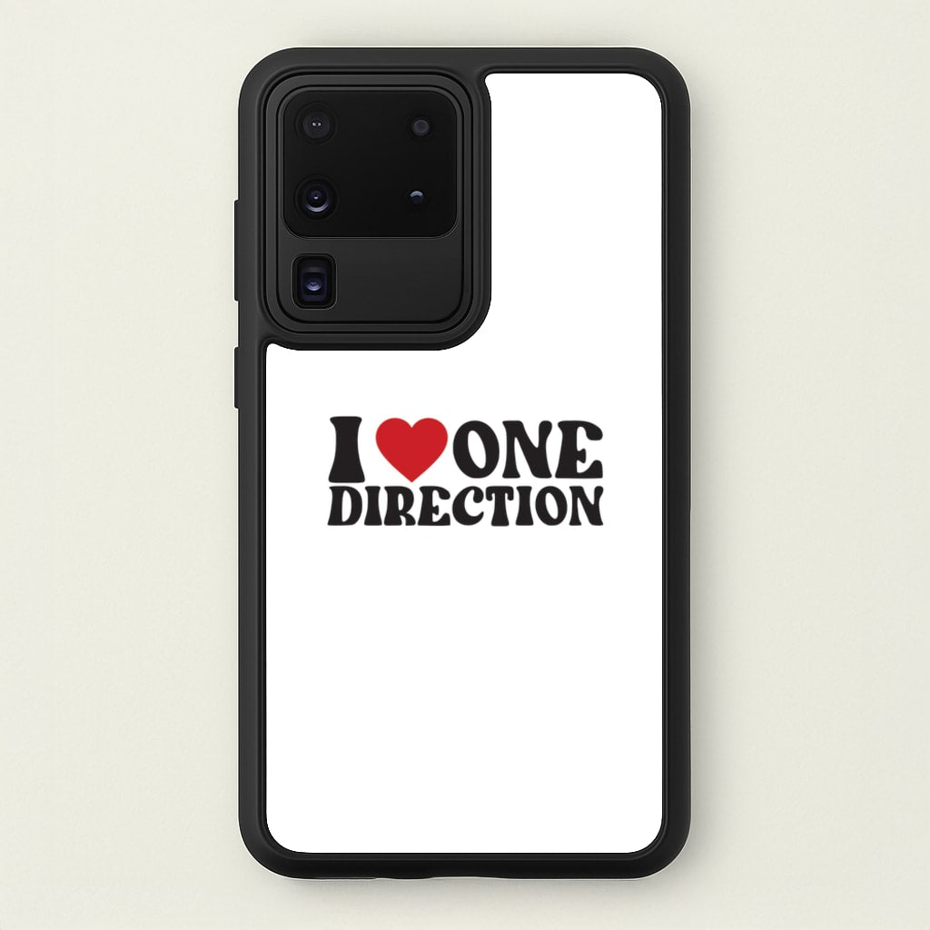 I Love Direction - One Direction Phone Case for Galaxy S20 Ultra