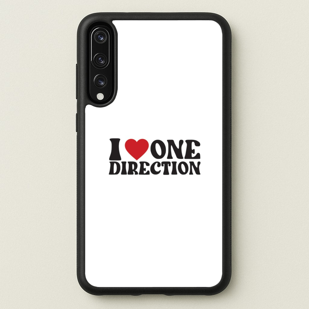 I Love Direction - One Direction Phone Case for Huawei P20 Pro