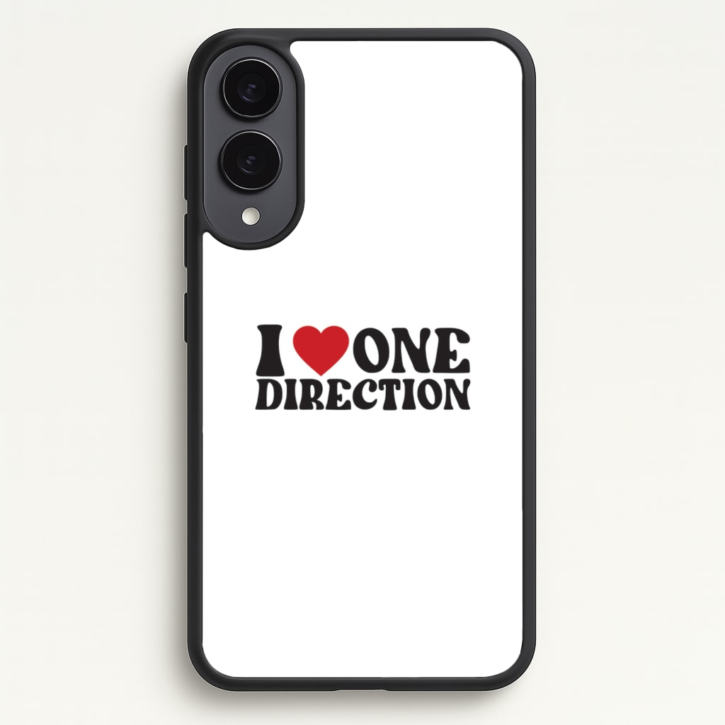 I Love Direction - One Direction Phone Case for Galaxy S25 Edge