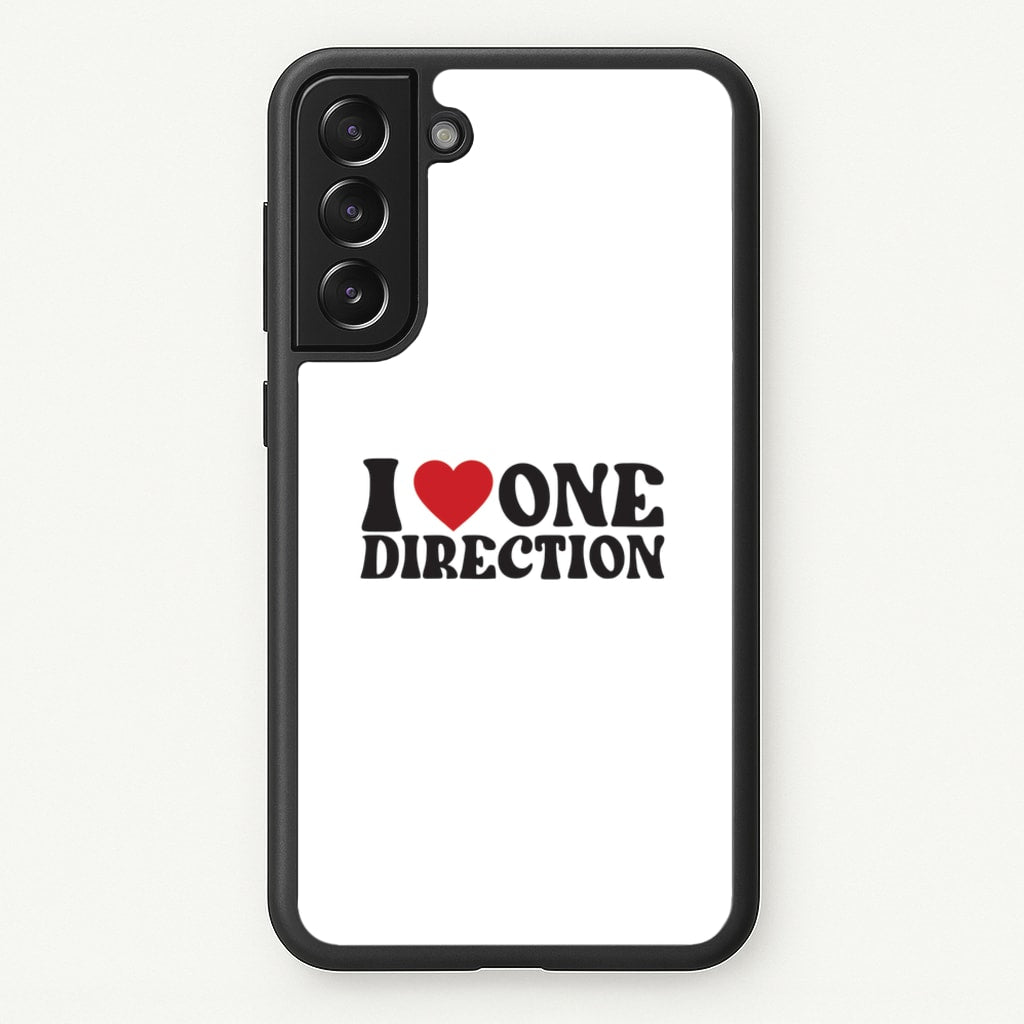 I Love Direction - One Direction Phone Case for Galaxy S21 Plus
