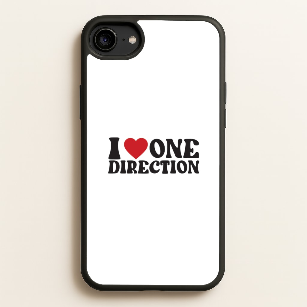 I Love Direction - One Direction Phone Case for iPhone 6 / 7 / 8 / SE