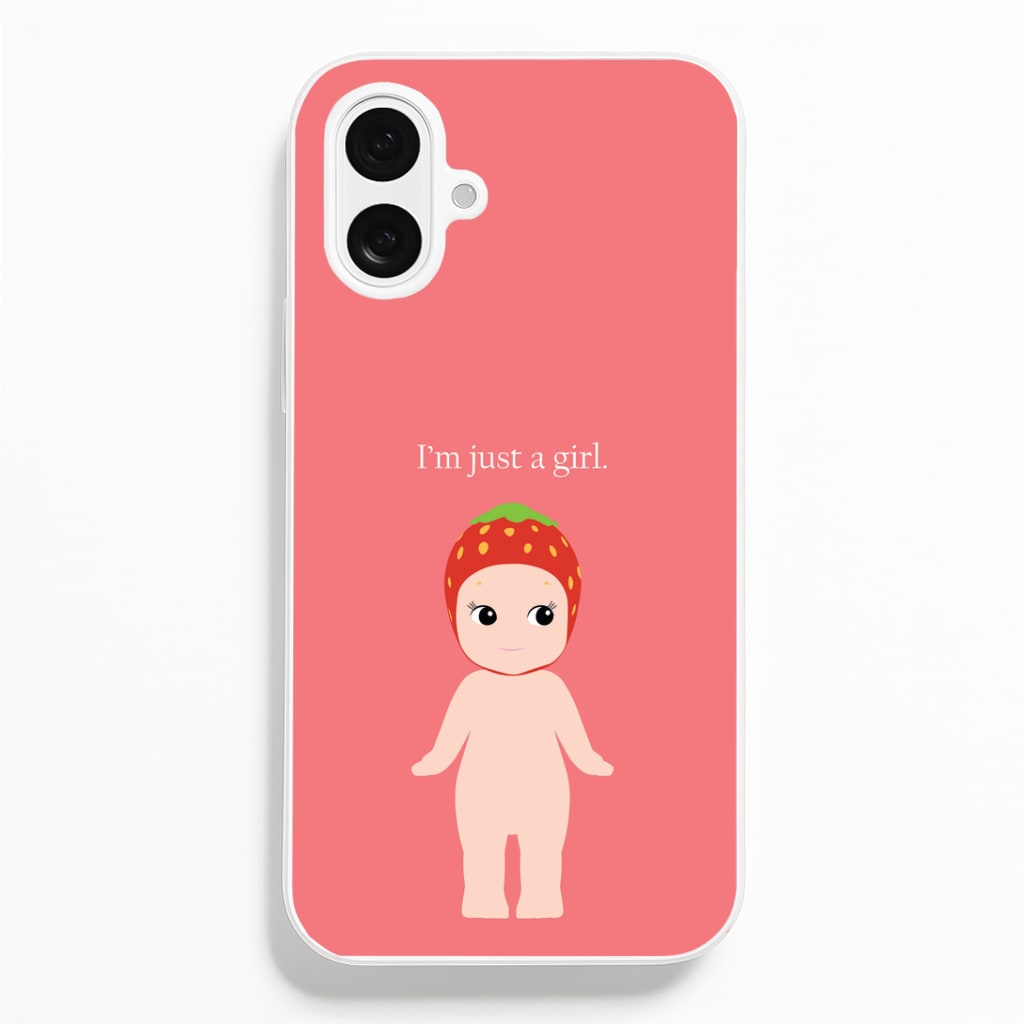 I'm Just A Girl iPhone 16 Plus Case