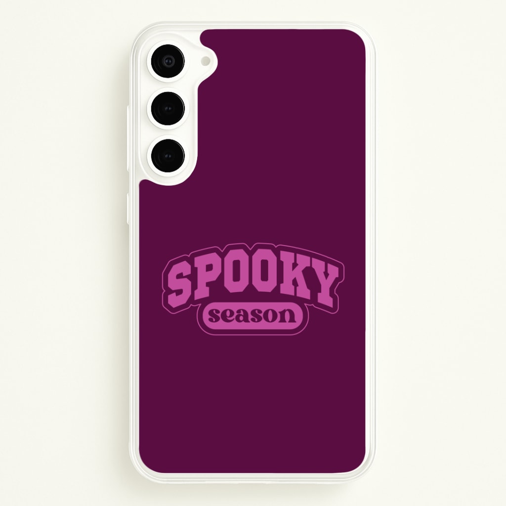 Spooky Season Varsity Galaxy S23 Plus Case