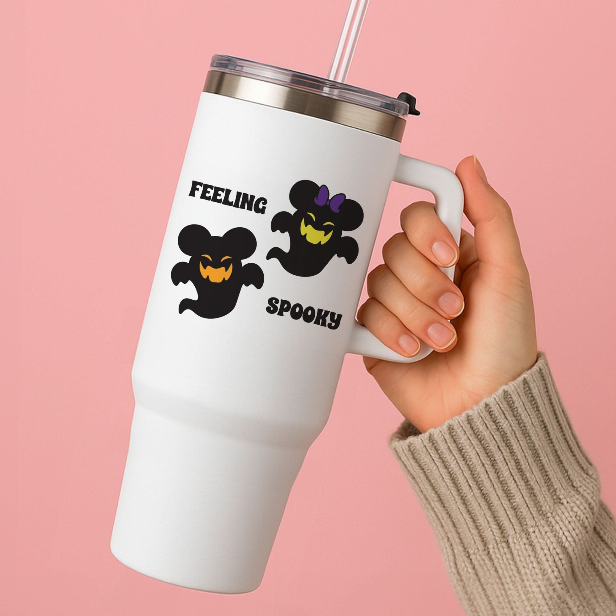 Feeling Spooky Mouse Ghosts Tumbler