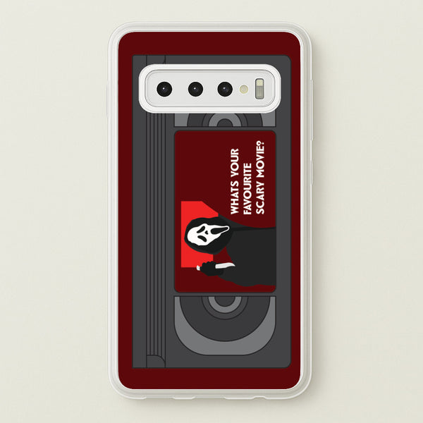 Horror Movie 7 VHS Tape Galaxy S10 Plus Case