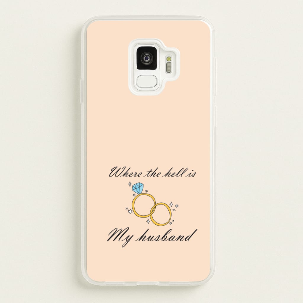 WTHIMH Cartoon Rings Galaxy S9 Case