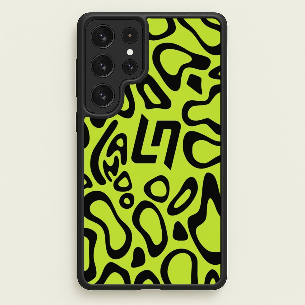 Norris Helmet Pattern Galaxy S22 Ultra Case