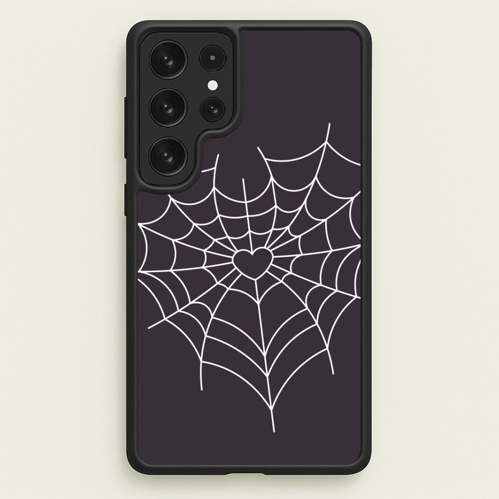 Spiderweb Hearts I Galaxy S23 Ultra Case