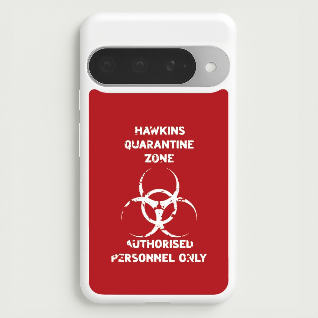 Hawkins Quarantine Zone Google Pixel 10 Pro XL Case