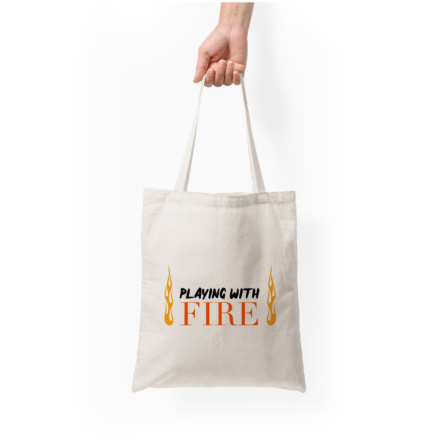 Playing With Fire - N-Dubz Tote Bag