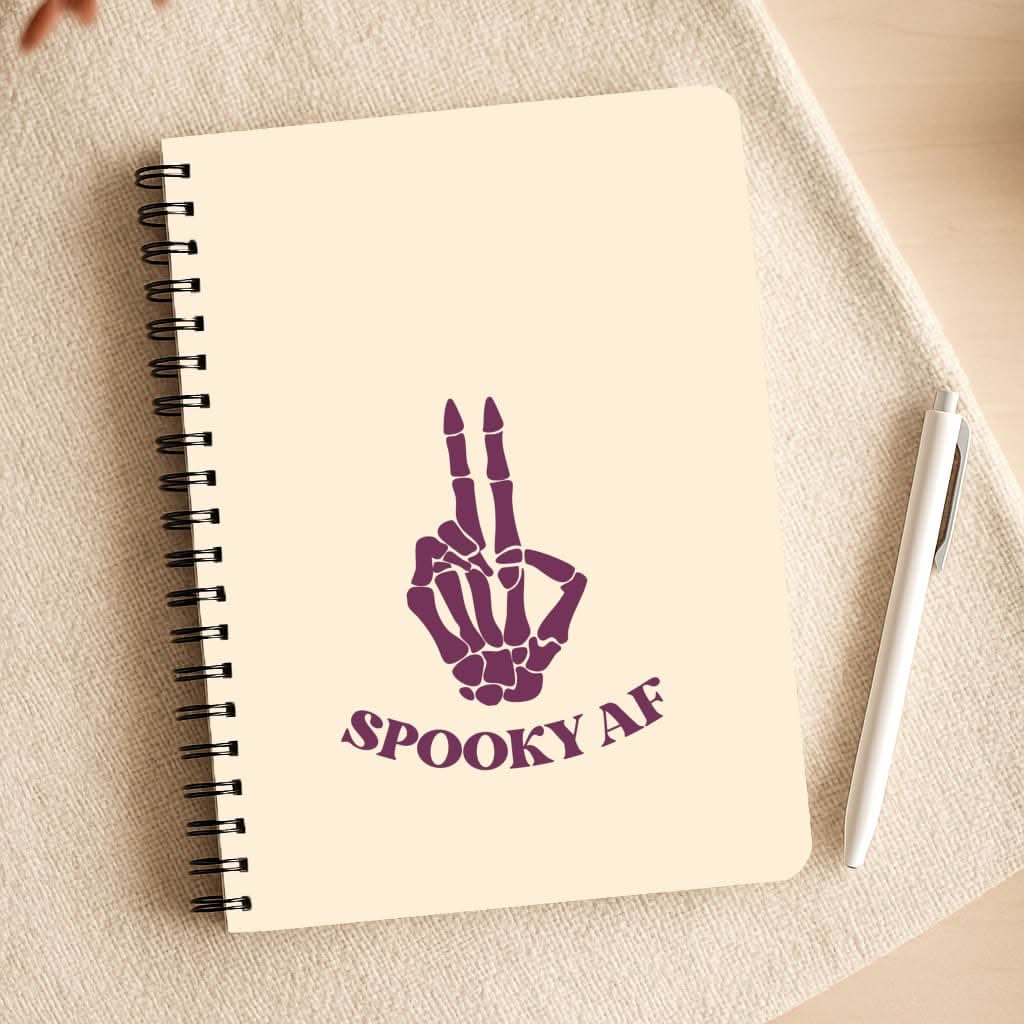 Spooky AF Notepad