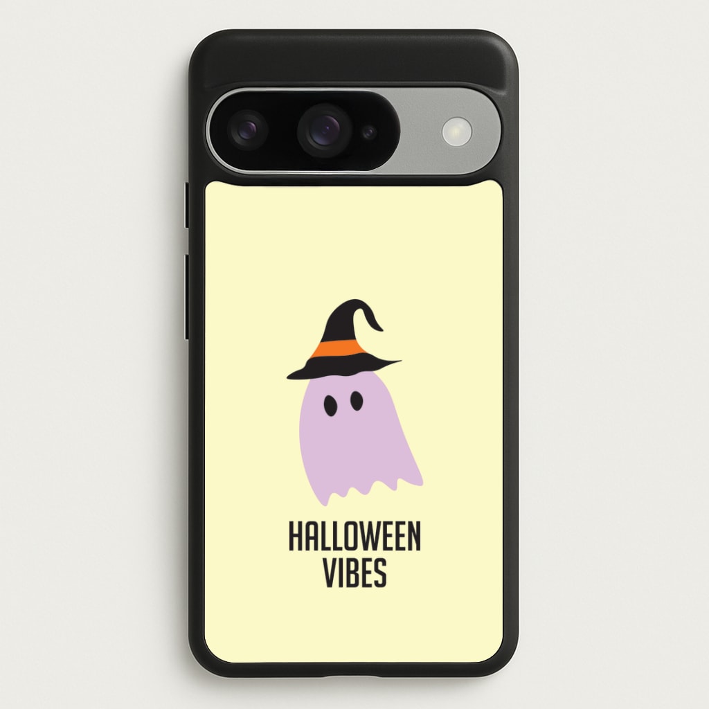 Purple Ghost Halloween Vibes Google Pixel 10 / 10 Pro Case
