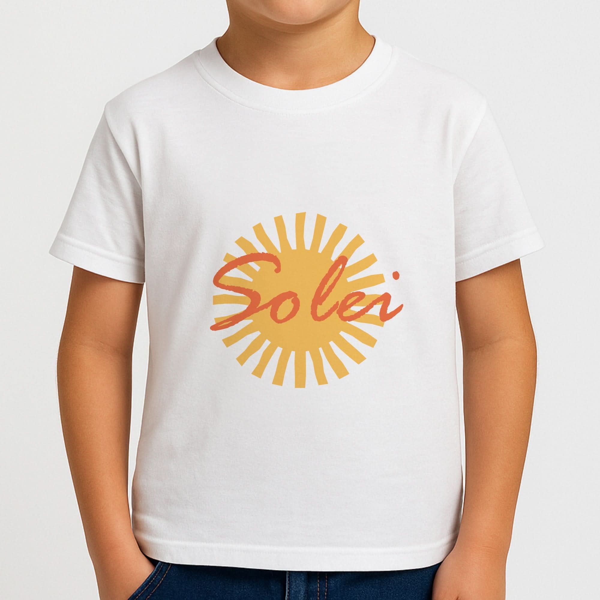 Abstract Sun Solei Boys T-Shirt