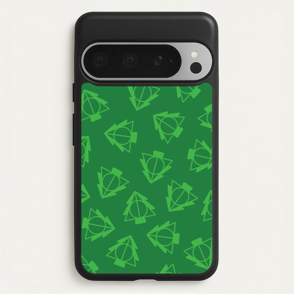 Christmas Tree Wizard Icon Pattern Google Pixel 9 Pro XL Case