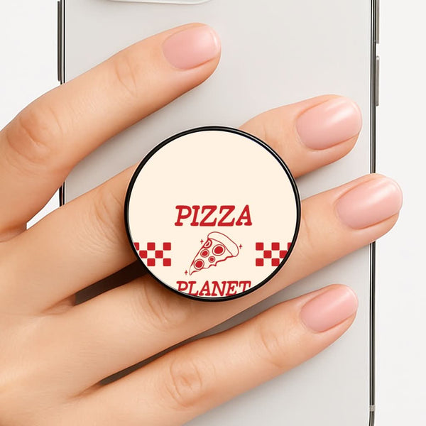 Retro Pizza Planet Phone Grip