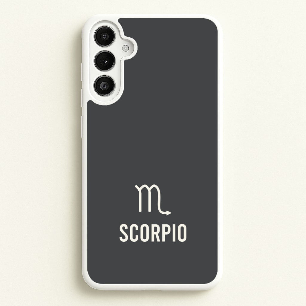 Scorpio Pastel Zodiac Galaxy A36 Case