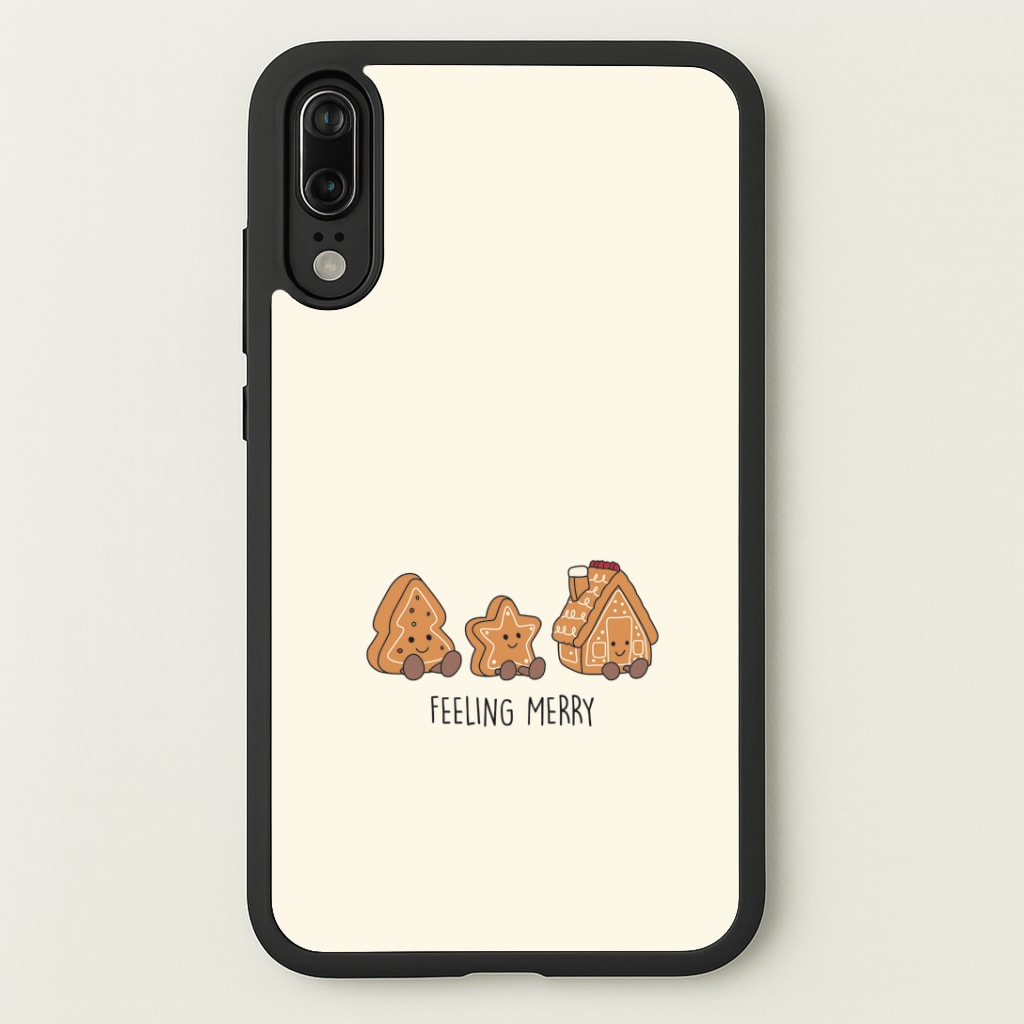 Gingerbread Plushies Quote Huawei P20 Case