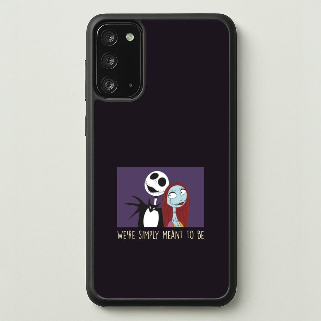 We're Simply Meant To Be Galaxy Note 20 Case