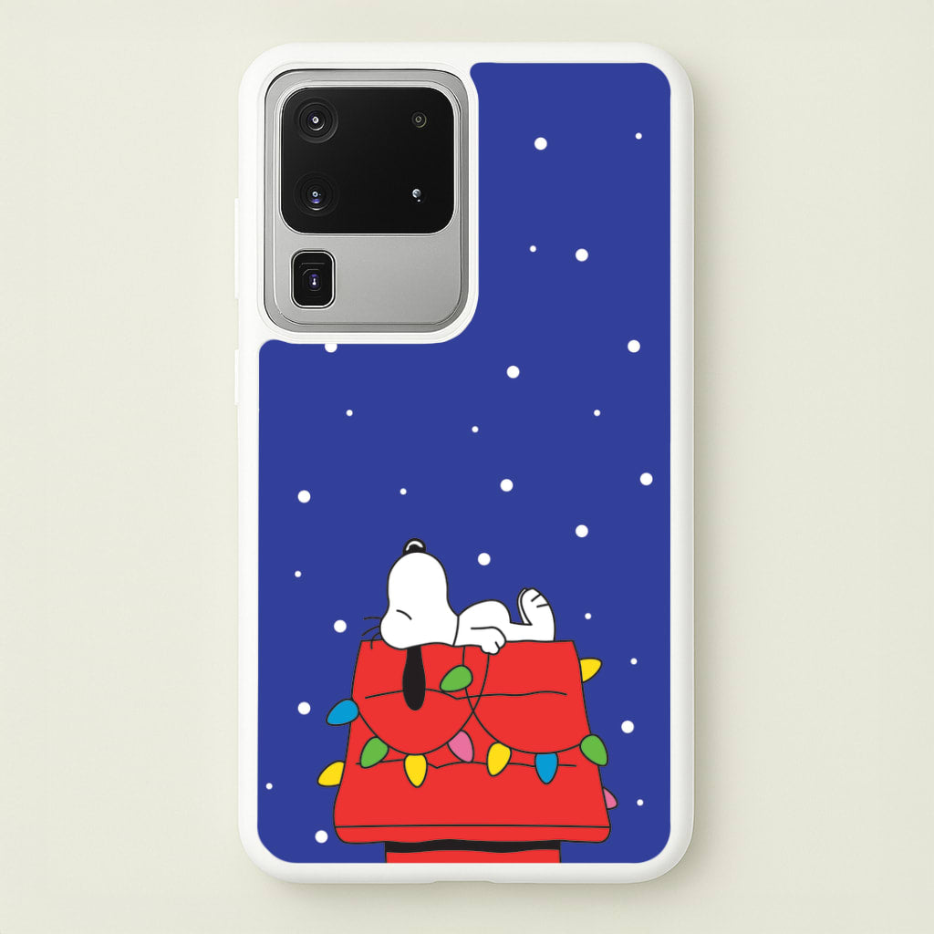 Cartoon Beagle Fairylights Galaxy S20 Ultra Case