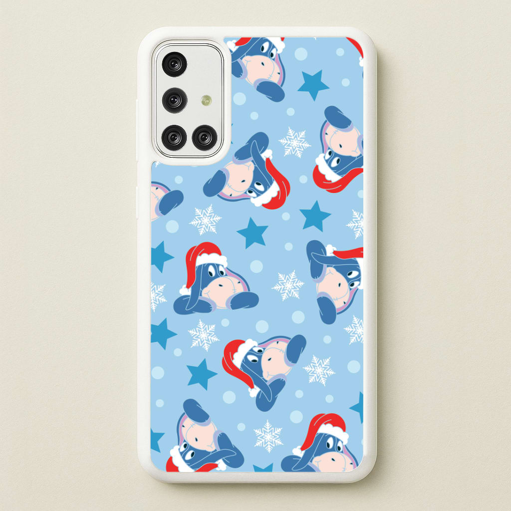 Cartoon Donkey Stars Pattern Galaxy A71 Case
