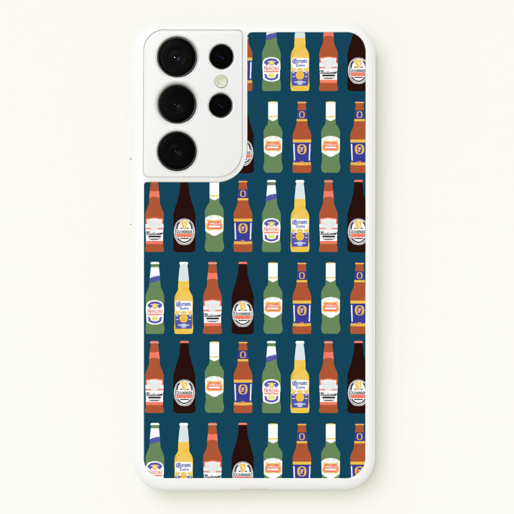 Geometric Brewery Pattern Galaxy S21 Ultra Case