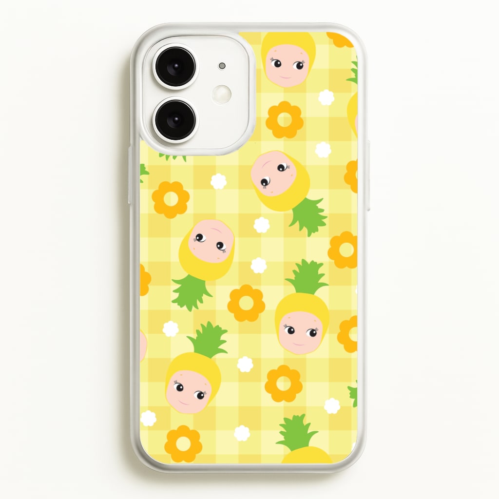 Pineapple Angel Pattern iPhone 11 Case