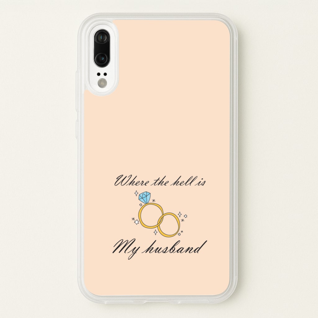 WTHIMH Cartoon Rings Huawei P20 Case