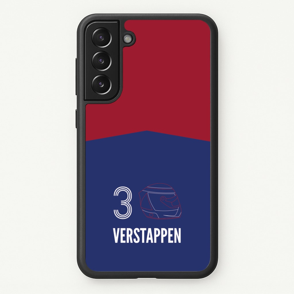 Verstappen Helmet 2026 Galaxy S21 Plus Case