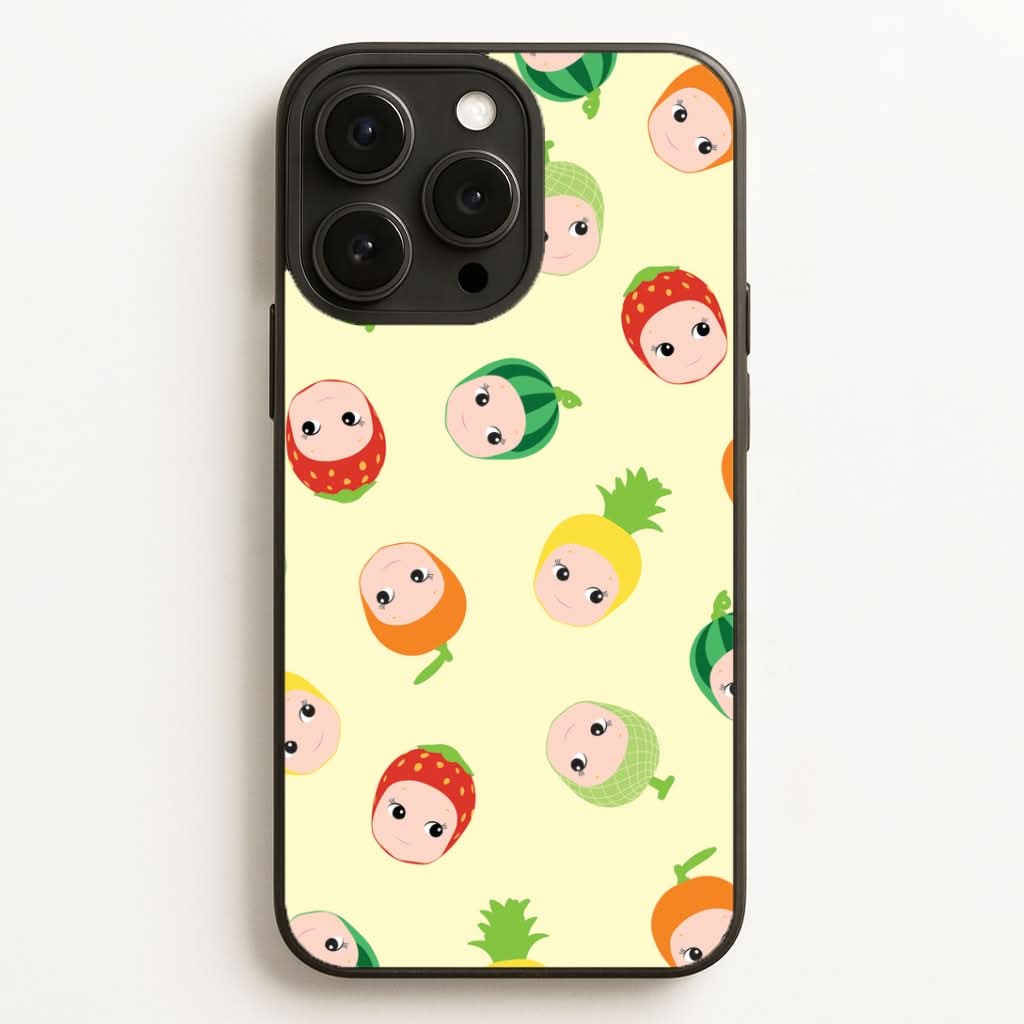 Fruit Angels Pattern Phone Case for Apple iPhone, Samsung Galaxy, Huawei and Google Pixel