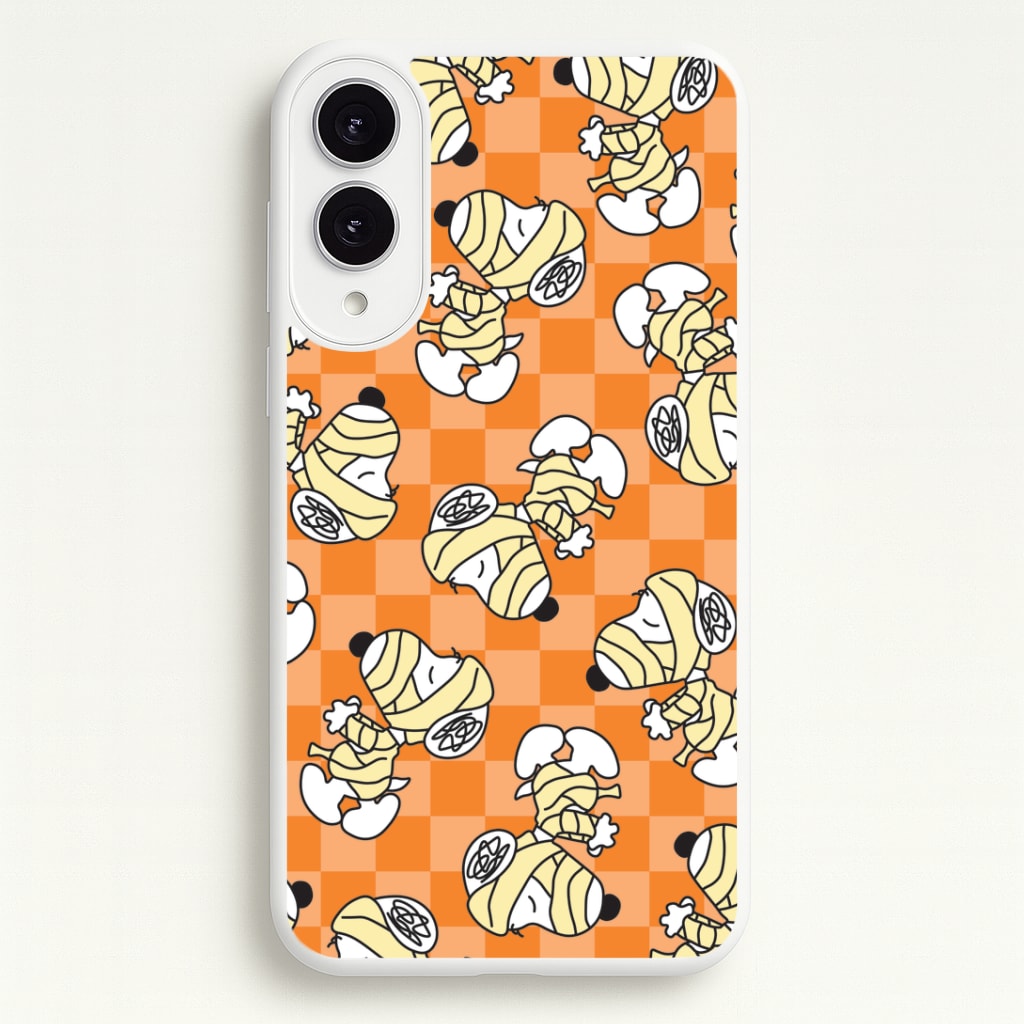 Mummy Cartoon Beagle Pattern Galaxy S25 Edge Case