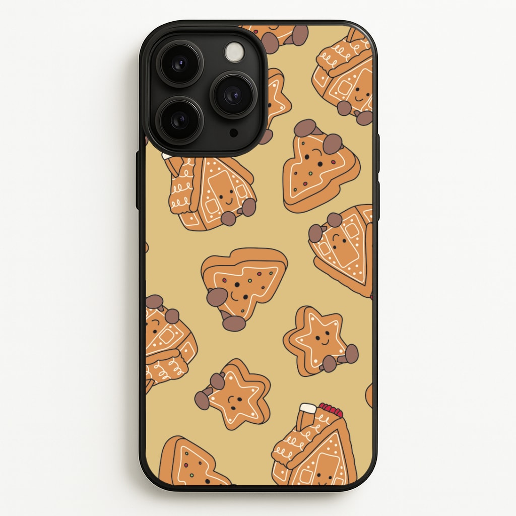 Gingerbread Plushies Pattern iPhone 11 Pro Case