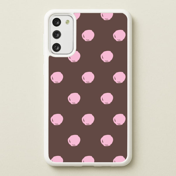 Chocolate & Strawberry Buttons Galaxy A41 Case