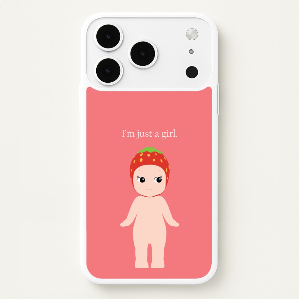 I'm Just A Girl iPhone 17 Pro Case